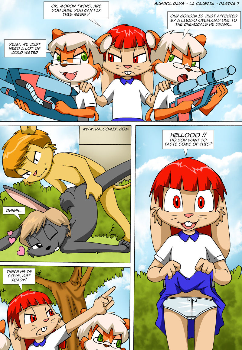 School Days, The Hunting page 8 full