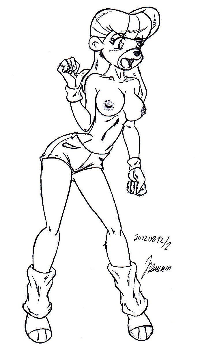 My miny Rebecca Cunningham _ Tale Spin_ Sketches work_1 page 3 full