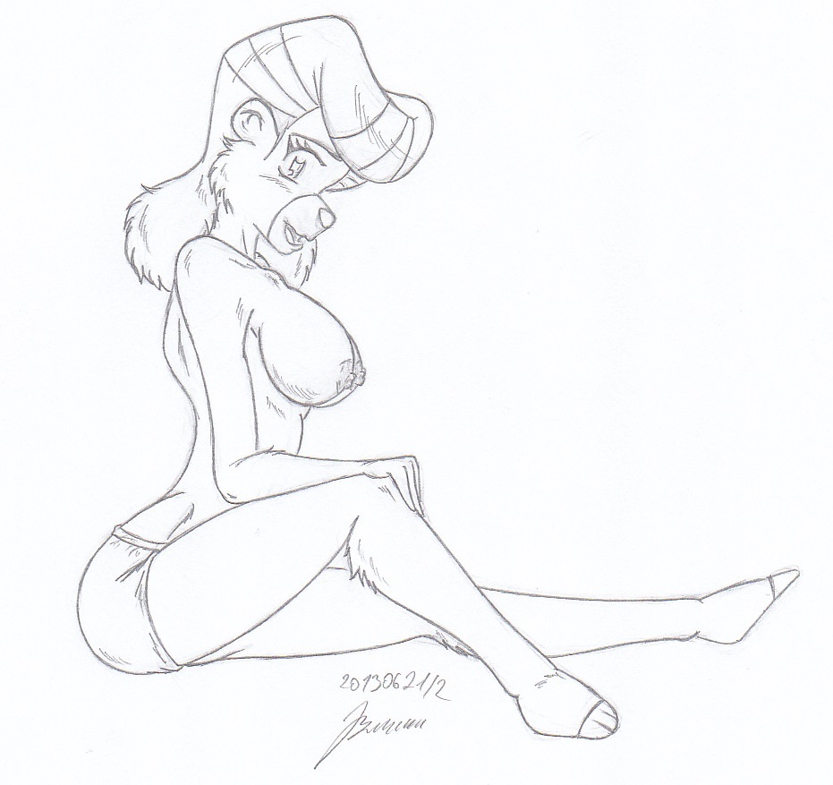 My miny Rebecca Cunningham _ Tale Spin_ Sketches work_1 page 9 full