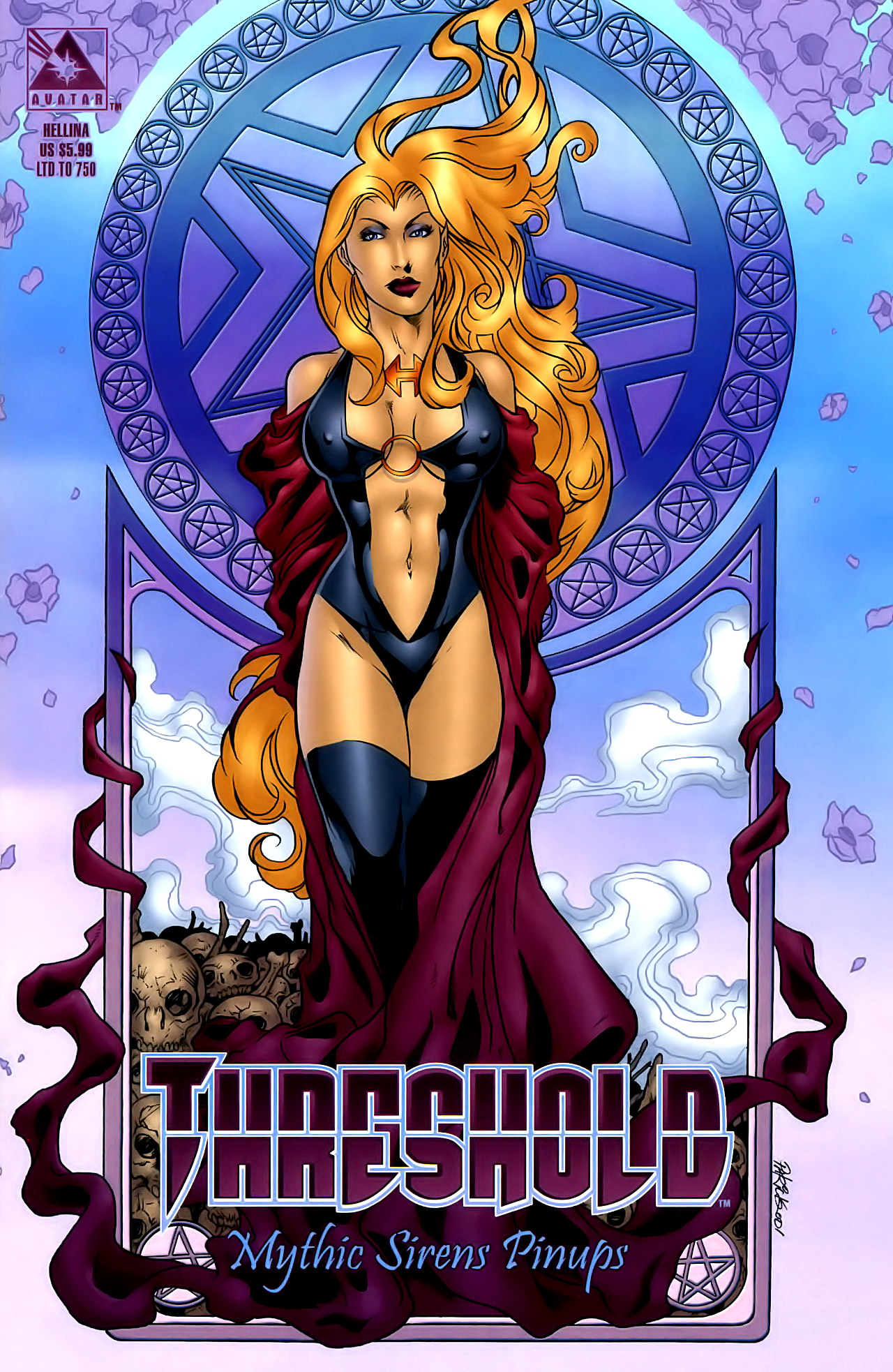 Threshold - Mythic Sirens Pinups page 10 full