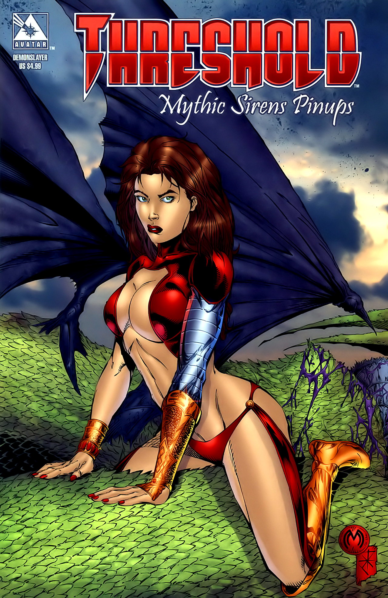 Threshold - Mythic Sirens Pinups page 6 full