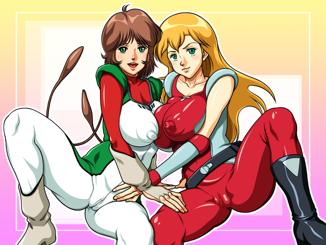 Gashuu Damenade "80's ROBOT ANIME II" page 2 full