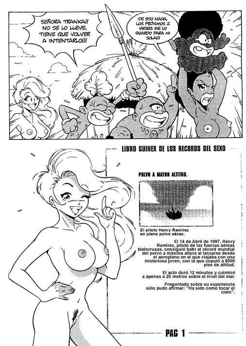 Record Woman - El Jueves - Pencomix - by Ismael Ferrer page 10 full