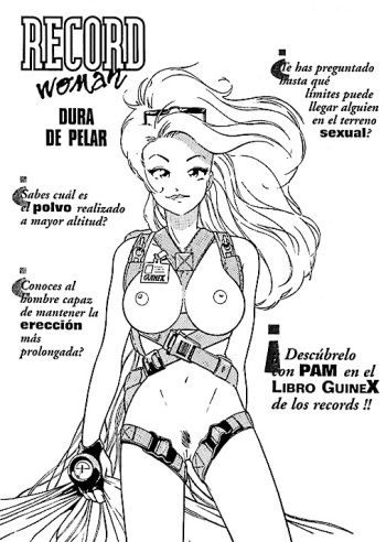 Record Woman - El Jueves - Pencomix - by Ismael Ferrer cover