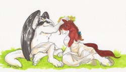 Flowers for the Pretty Mare