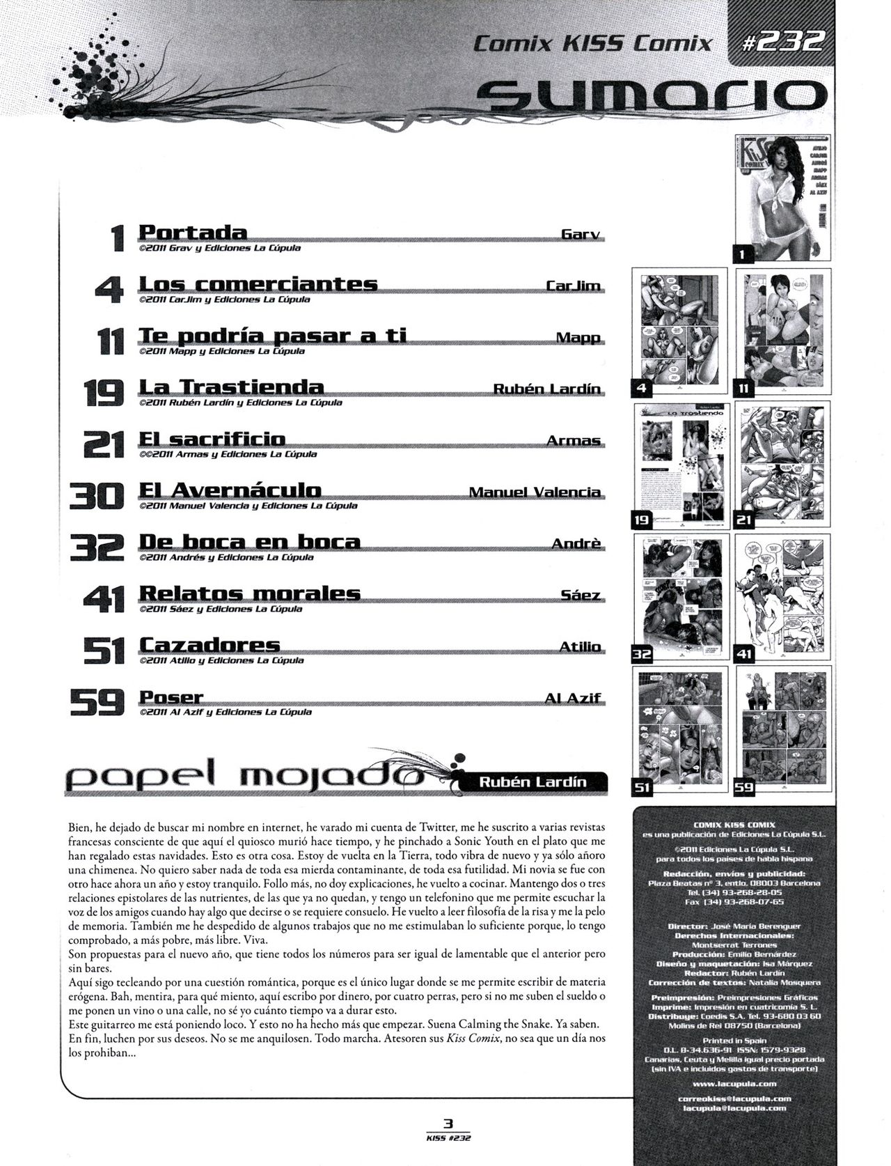 Kiss Comix 232 page 3 full