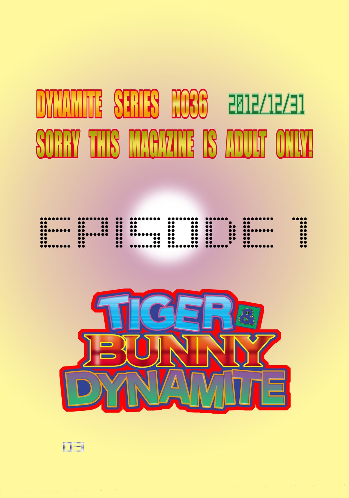 Tiger &amp; Bunny Dynamite page 3 full