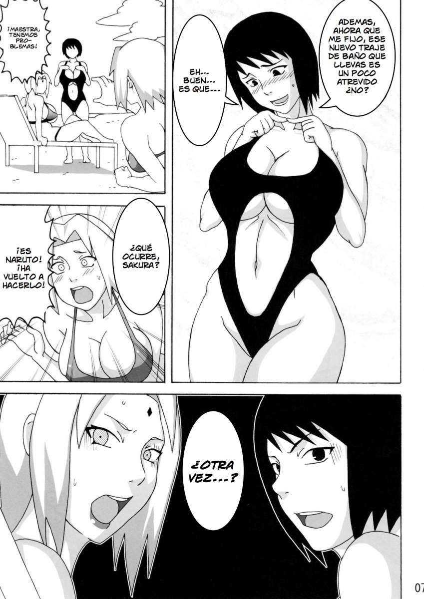 Tsunade no Insuiyoku | Naruto: La Playa Obscena page 8 full