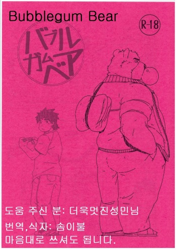 Bubblegum bear cover
