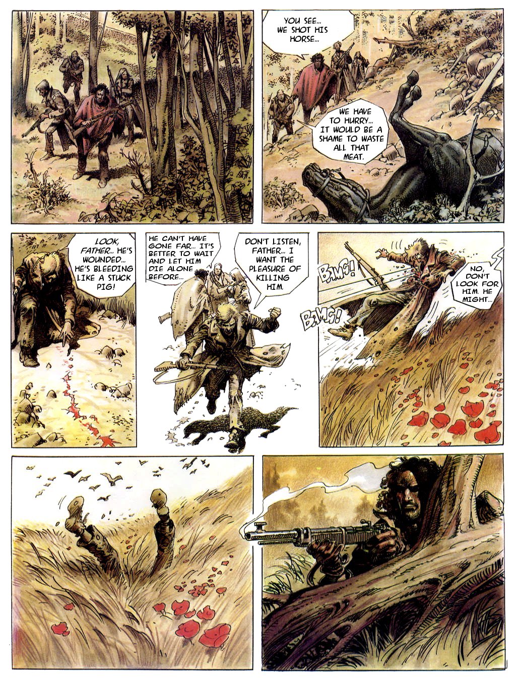 Hombre - Volume #01: The Shadow of Despair page 9 full