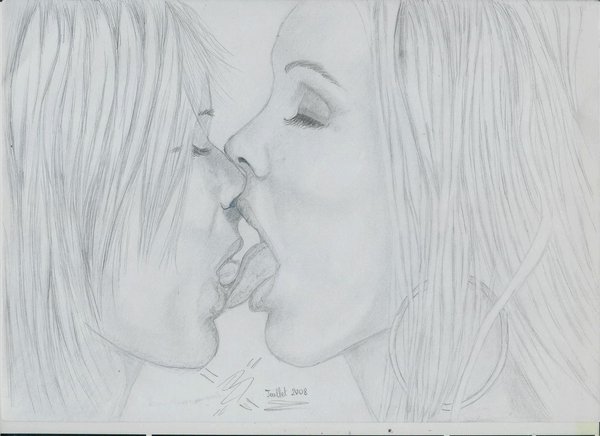 Lesbian girls kissing page 9 full