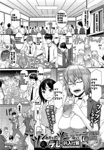 Tsunmitai Tsundenai Sukoshi Derena Shinnyuu Shain cover