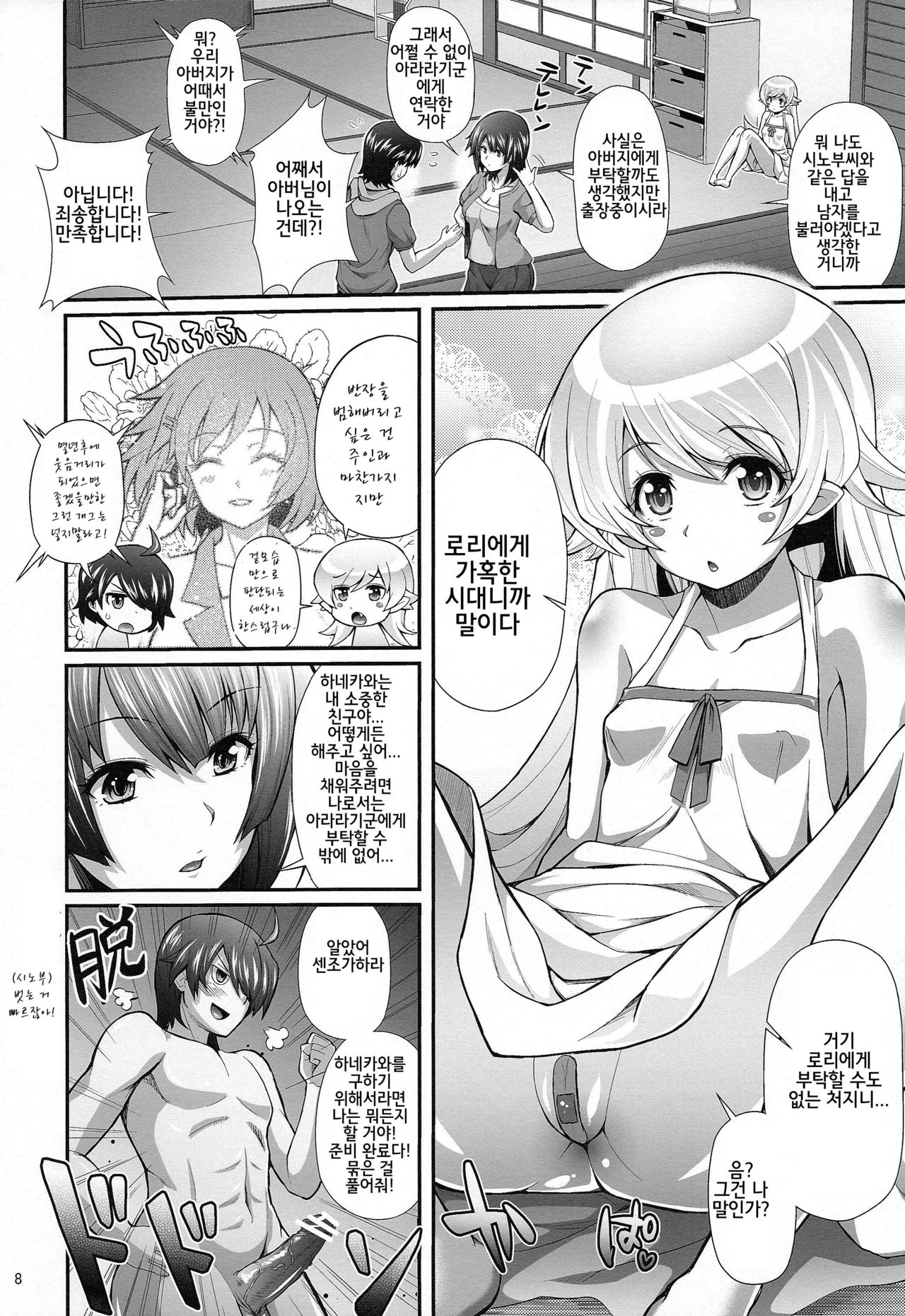 Pachimonogatar Part 7: Tsubasa Ambivalence page 7 full