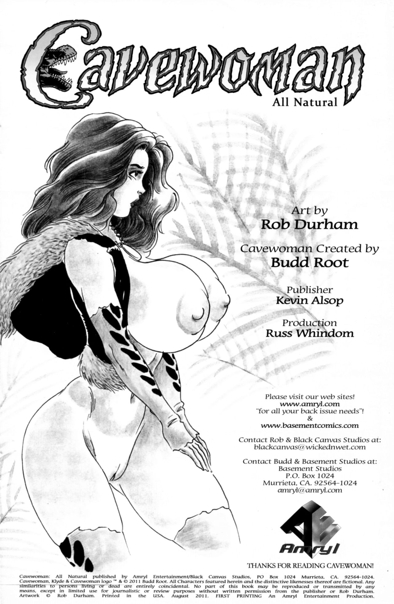 Cavewoman - All Natural page 2 full