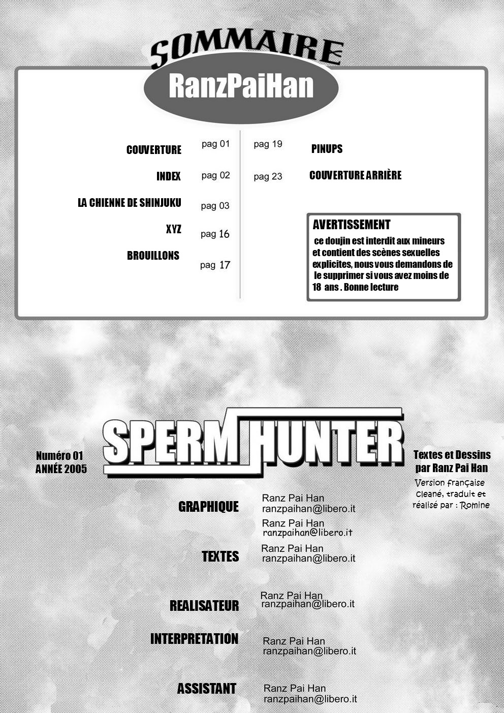 Sperm Hunter 01 - La Cagna di Shinjuku | La Chienne de Shinjku page 2 full
