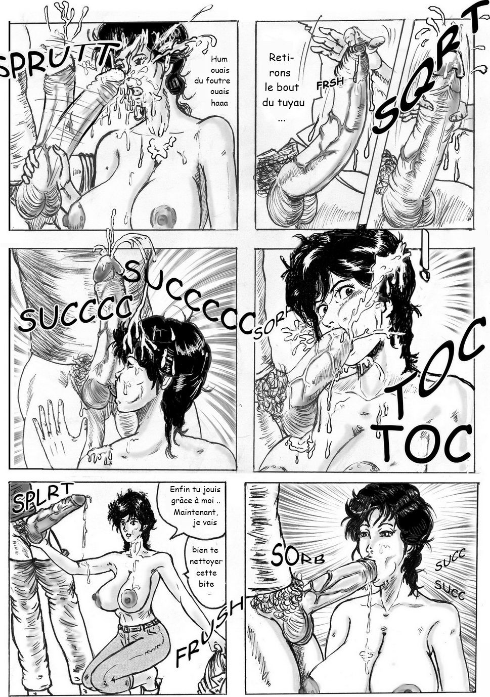 Sperm Hunter 01 - La Cagna di Shinjuku | La Chienne de Shinjku page 8 full