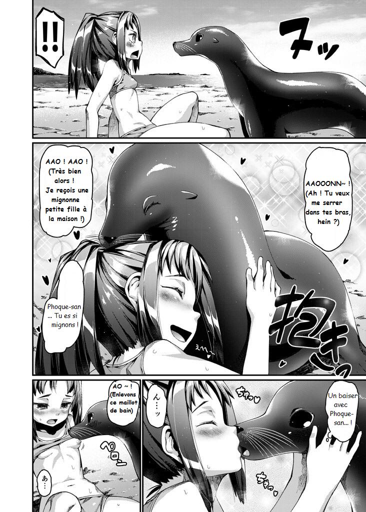Ashika no Harem ni Mazarikonda Shoujo no Tenmatsu | A Young Girl's Account of Mingling in a Sea Lion's Harem page 2 full