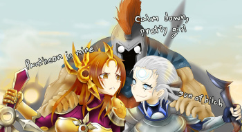 Leona x Pantheon x Diana cover