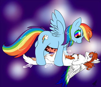 Rainbow Dash Cockvores Malduran cover