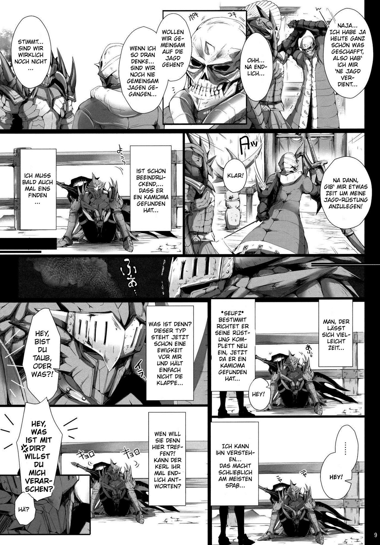 Monhan no Erohon 11 page 8 full