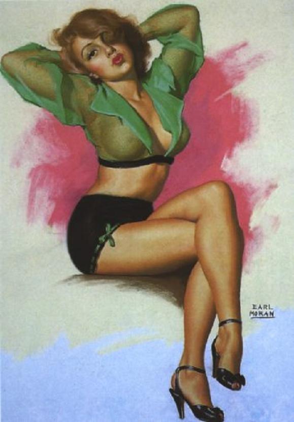 EROTIC ART COLLECTOR 0034 EARL MORAN page 2 full