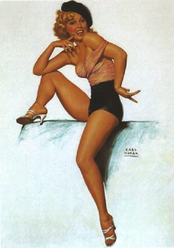 EROTIC ART COLLECTOR 0034 EARL MORAN page 3 full