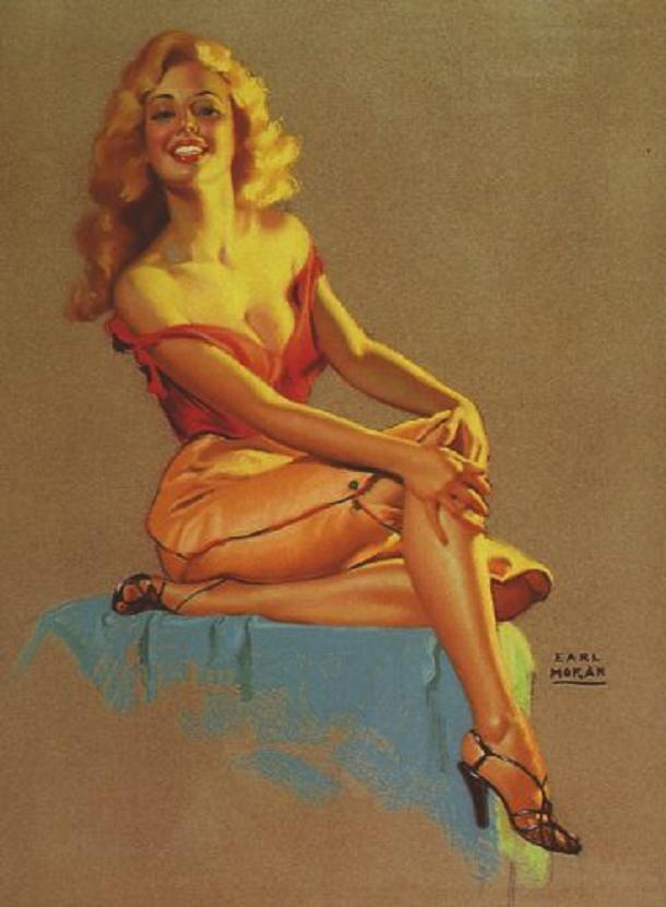 EROTIC ART COLLECTOR 0034 EARL MORAN page 6 full