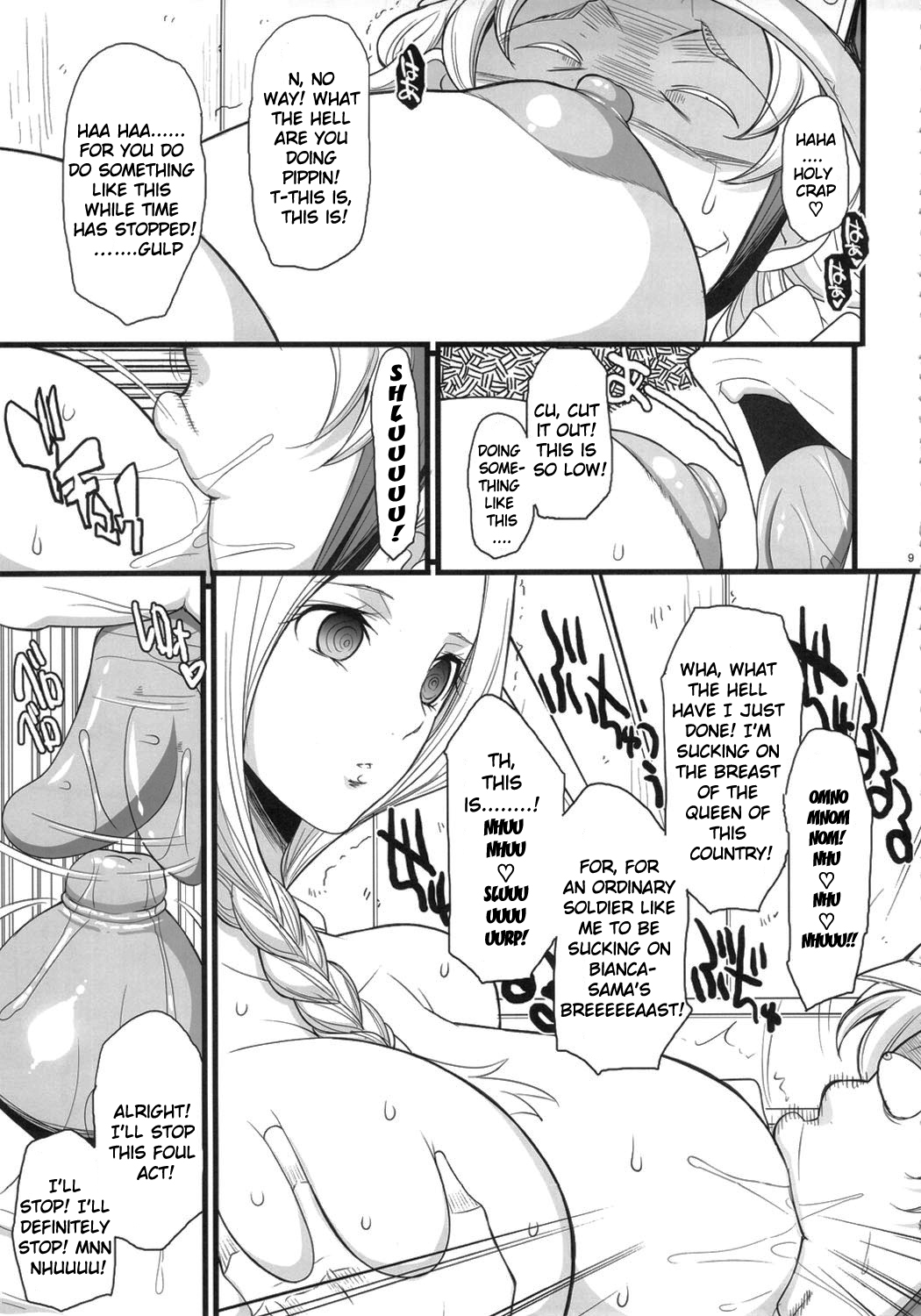 Bianca no Waki | Time Stop Spell Sleepmorer page 6 full