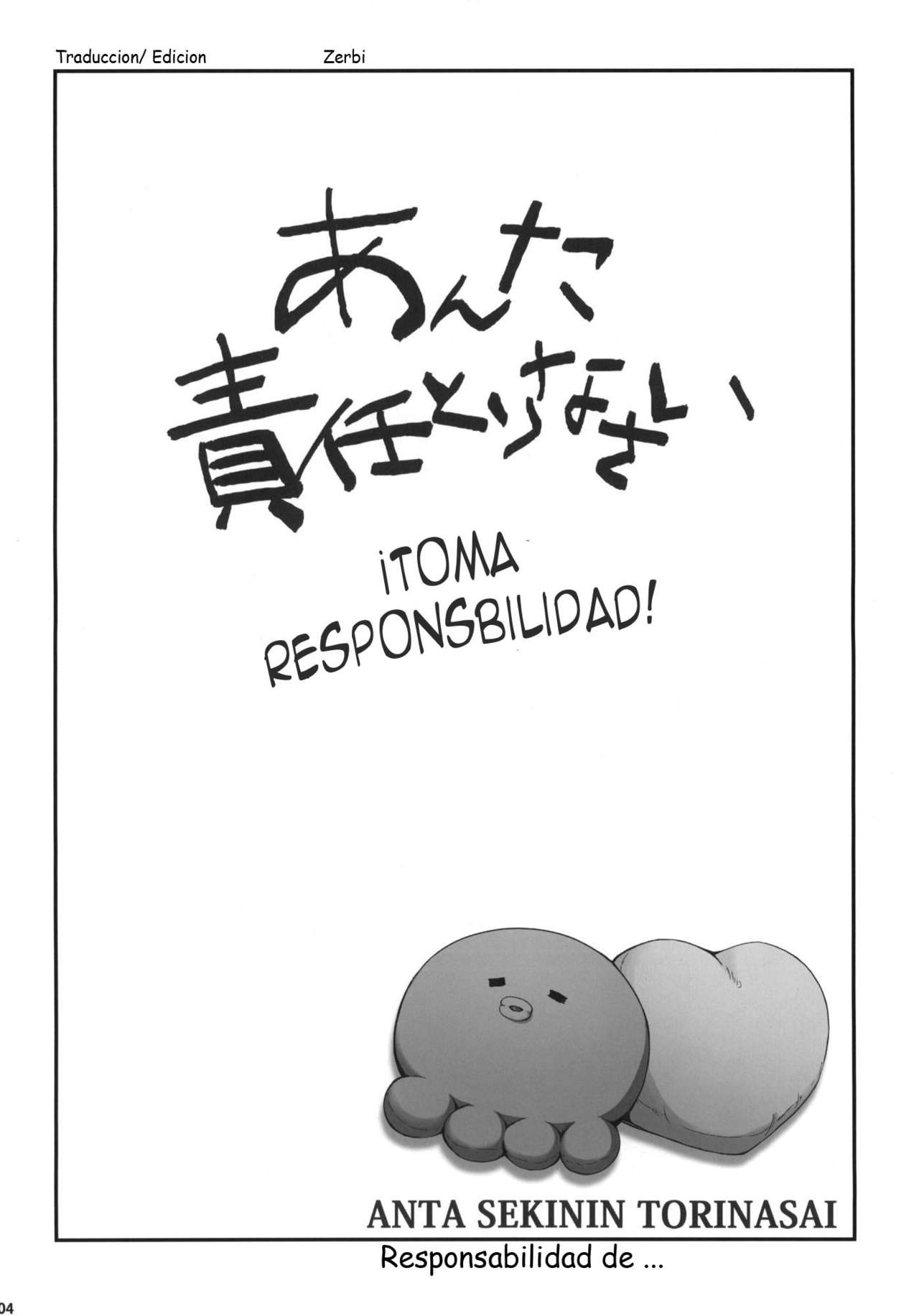 Anta Sekinin Torinasai | Toma Responsabilidad page 3 full