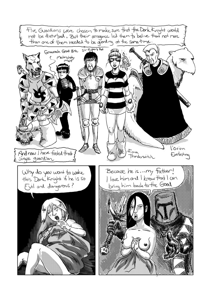Sam the Black Knight page 10 full