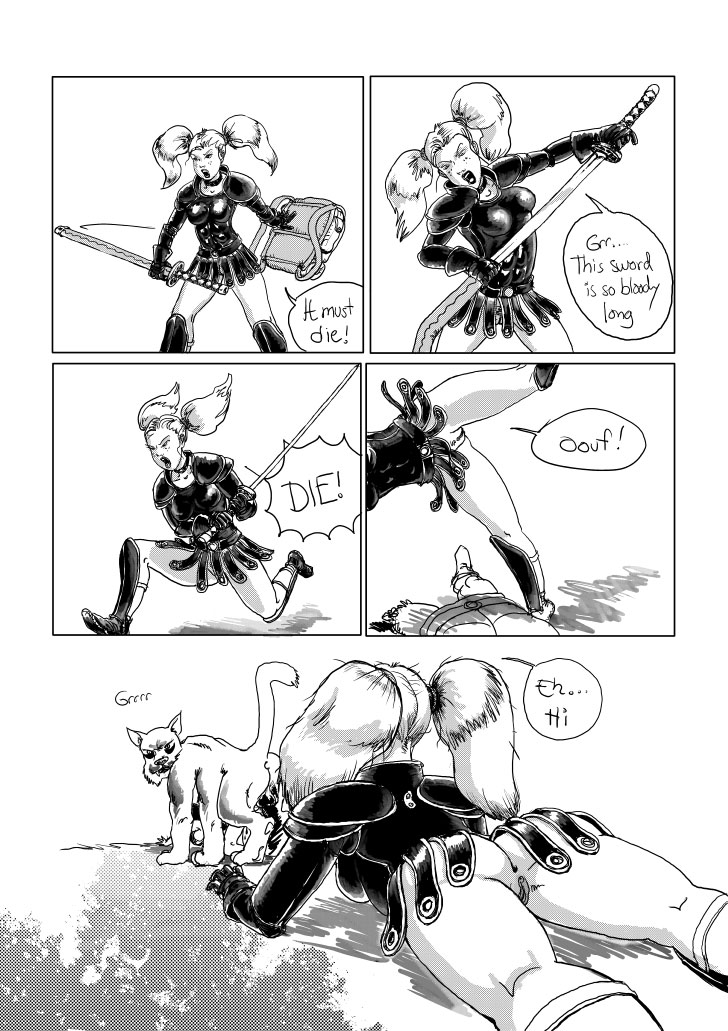 Sam the Black Knight page 3 full