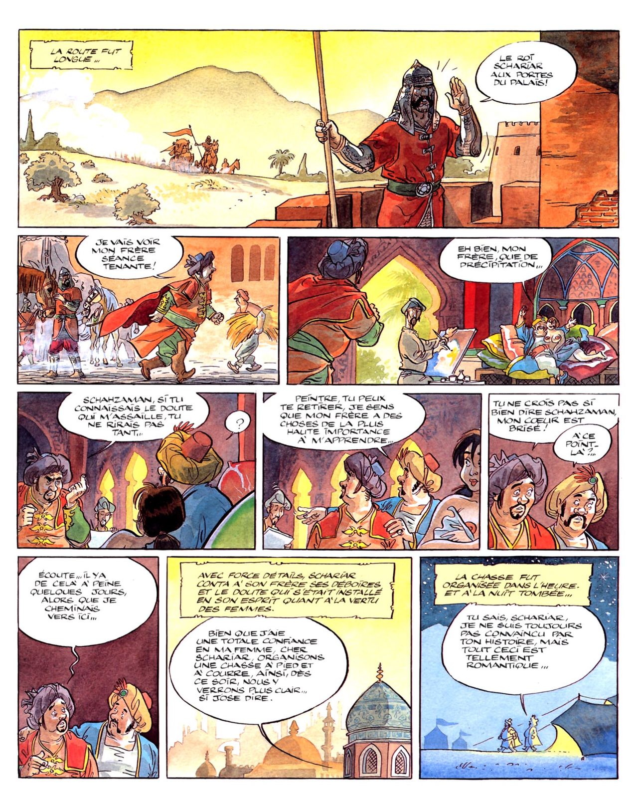 Les 1001 nuits de Schéhérazade page 7 full
