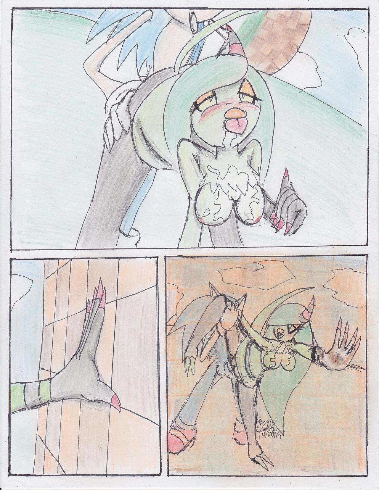 Sonic Lost World- vs Zeena page 4 full