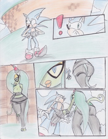 Sonic Lost World- vs Zeena cover