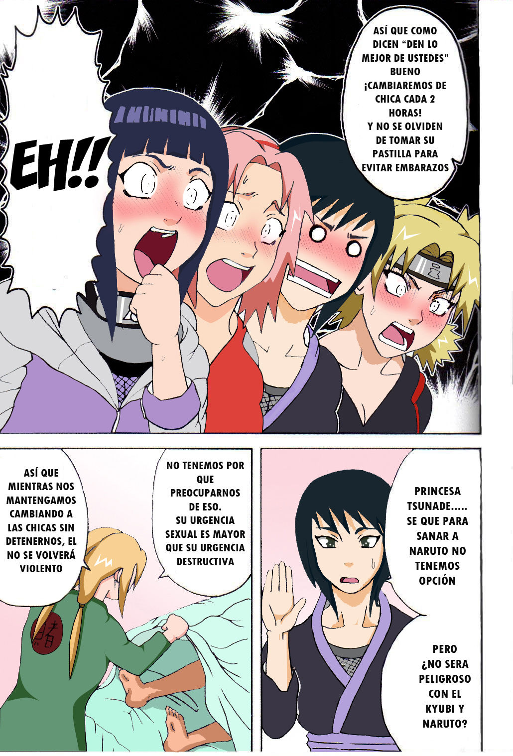 Tsunade no Inchiryou | Tsunade's Sexual Therapy page 5 full