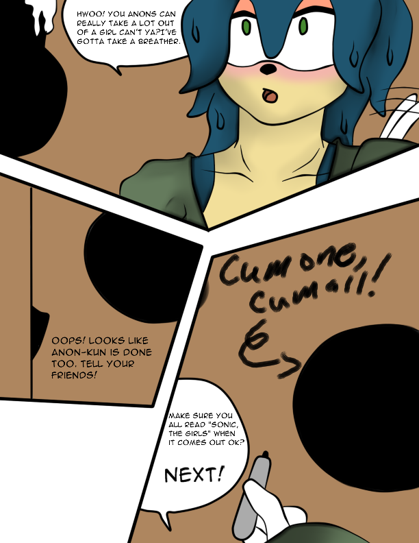 Sonic, the girls! promo. page 8 full