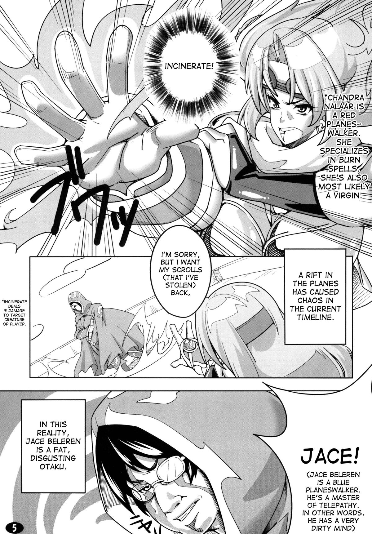 Yappari Jace ni wa Katenakatta yo… | I just can't beat Jace at all... page 5 full