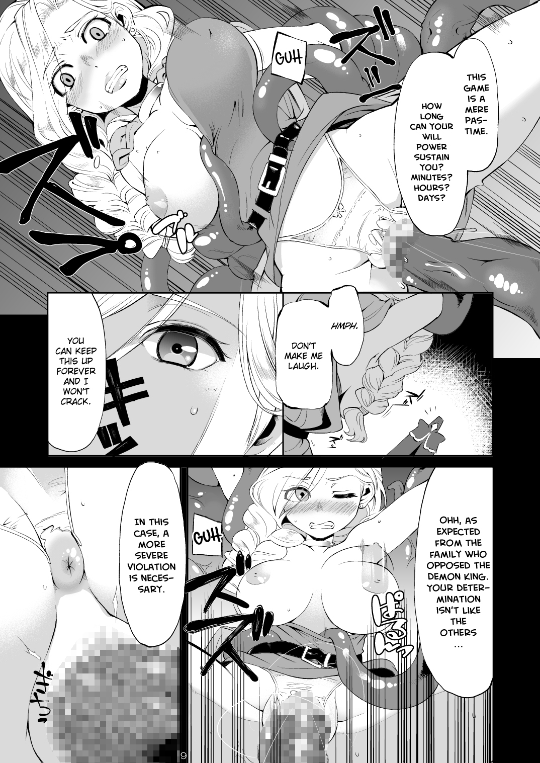Oyako ga Naedoko ni Naru Made | Until Mother and Daughter Become Monster Breeders page 8 full