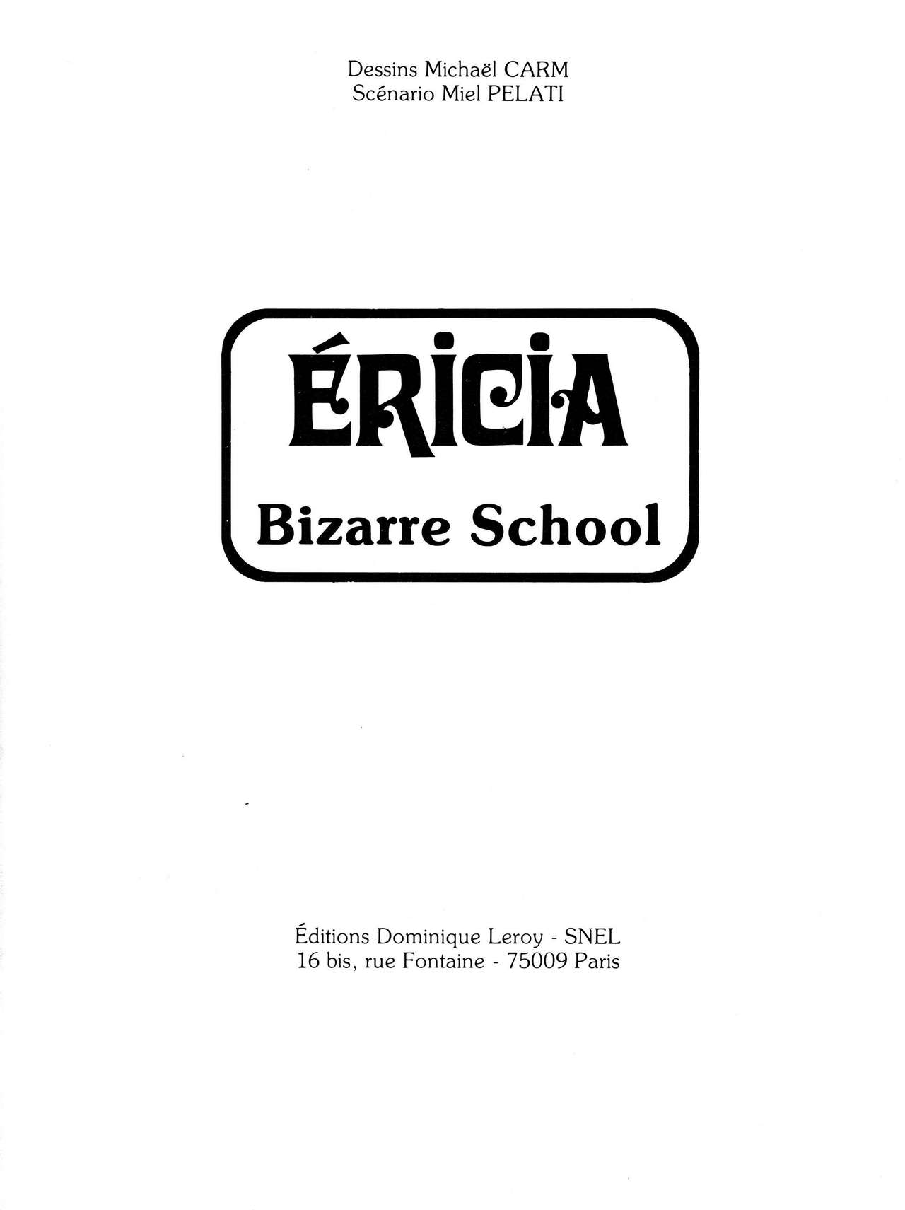 Ericia Bizarre School page 2 full