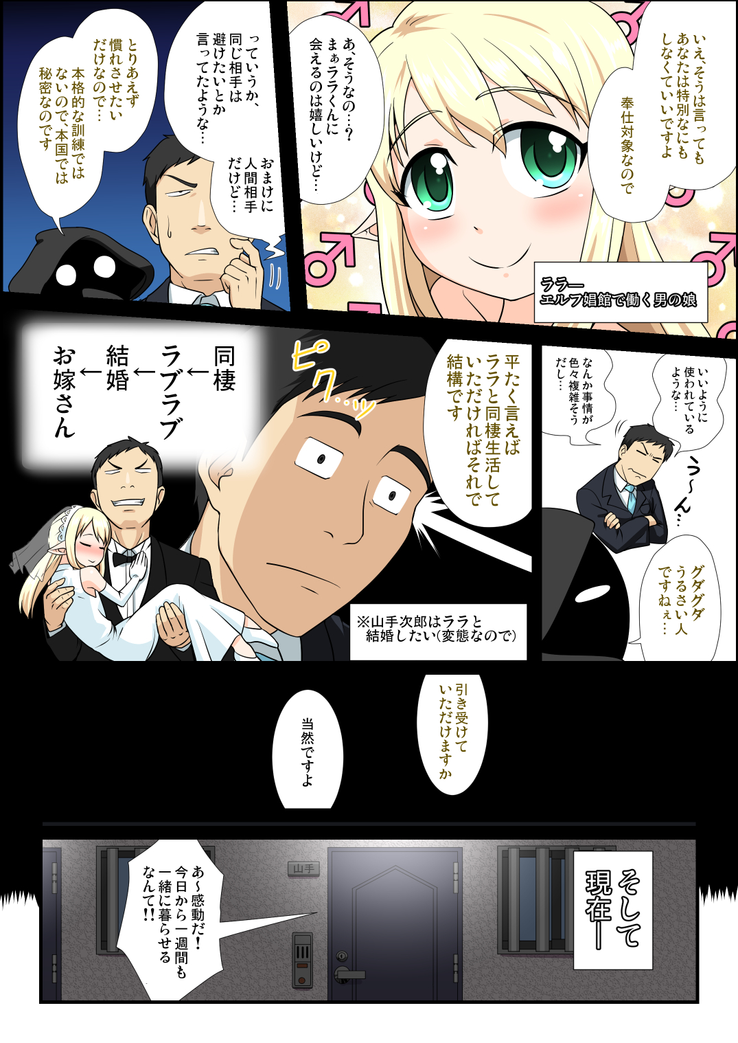 Moshimo Otokonoko Elf ga Wagaya ni Kitara page 3 full