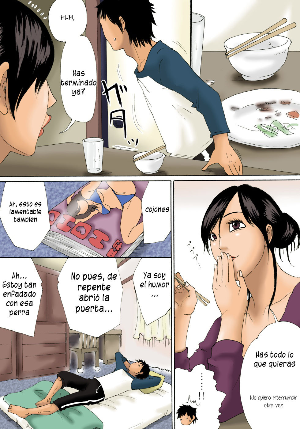 Haha ga Neteru Ma ni | Mientras mamá está durmiendo page 5 full