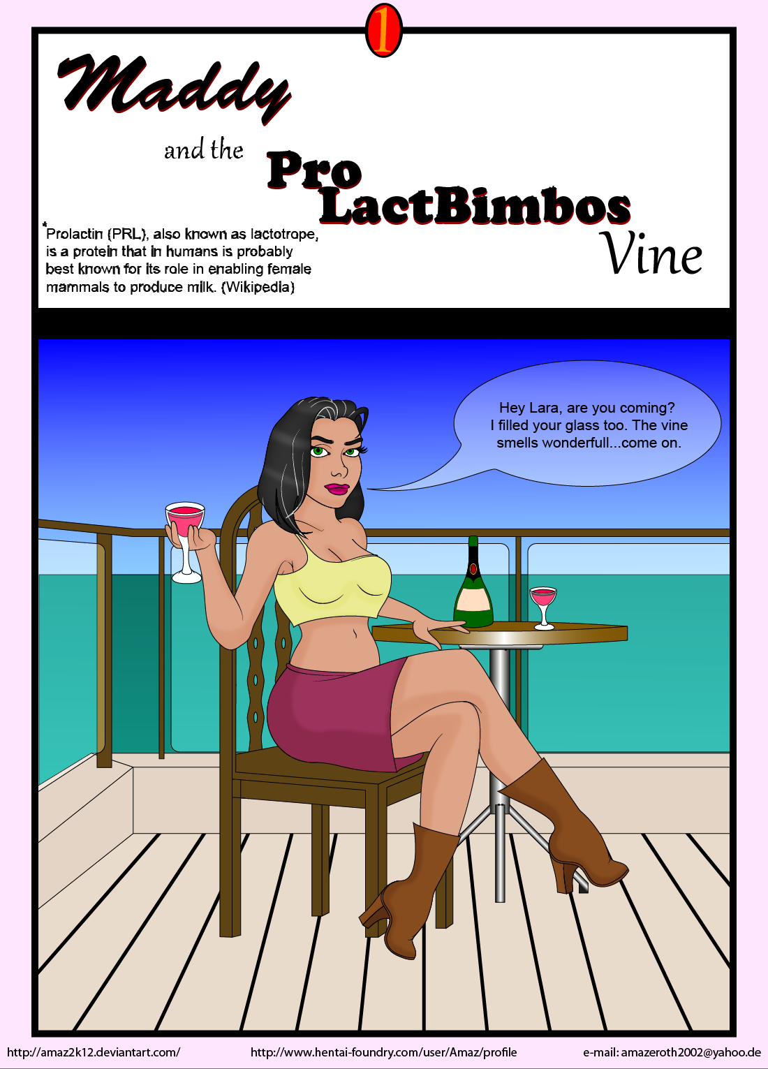 Maddy and the ProLactBimbos Vine page 1 full