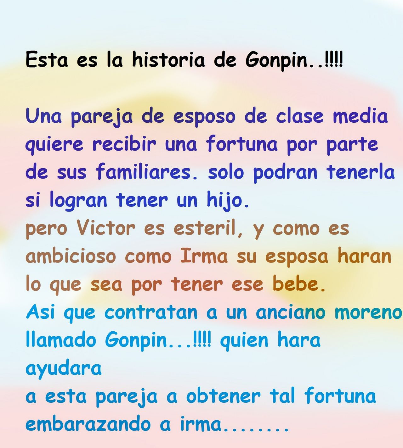 GONPIN...!!!!!   EL ANCIANO AYUDANTE DE EMBARAZOS.. page 1 full