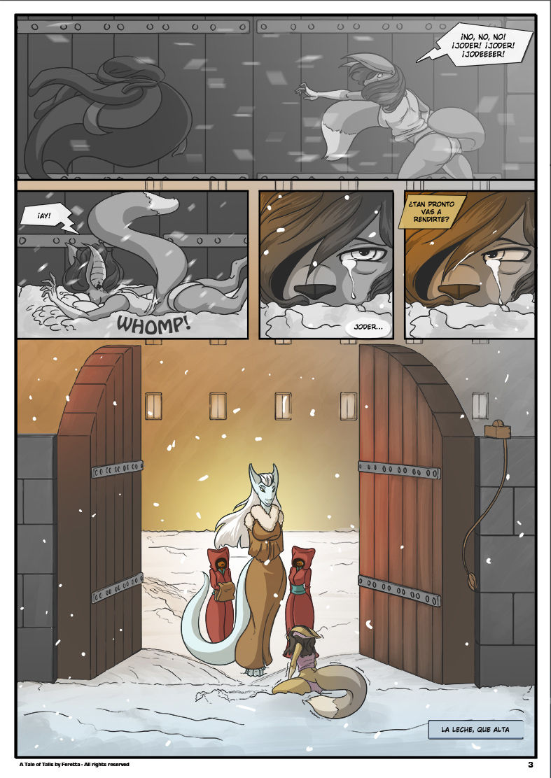 A Tale of Tails: Chapter 1 - Wanderer | Un Cuento Sobre Colas - Capítulo 1: Viajero page 4 full