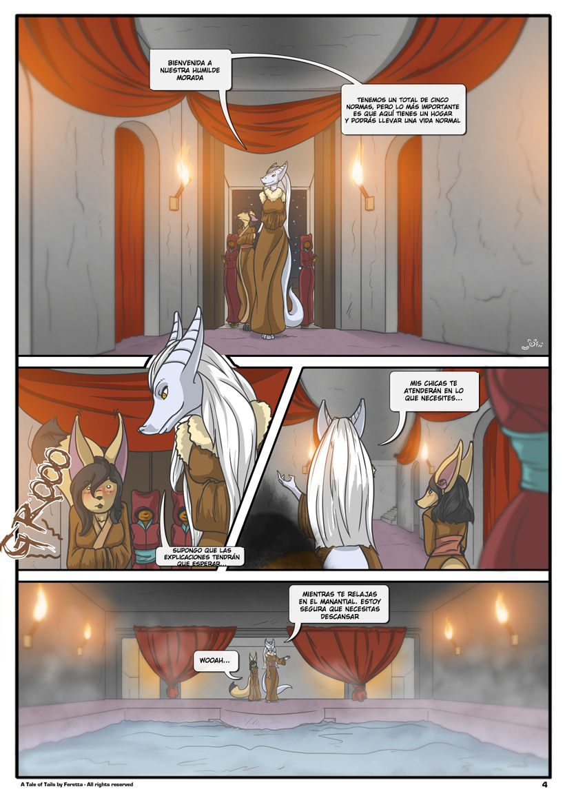 A Tale of Tails: Chapter 1 - Wanderer | Un Cuento Sobre Colas - Capítulo 1: Viajero page 5 full