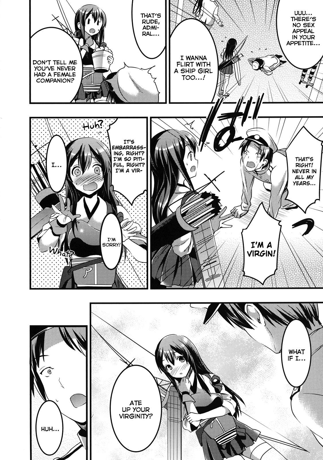 Teitoku no Doutei wa Akagi ga Oishiku Itadakimashita page 3 full