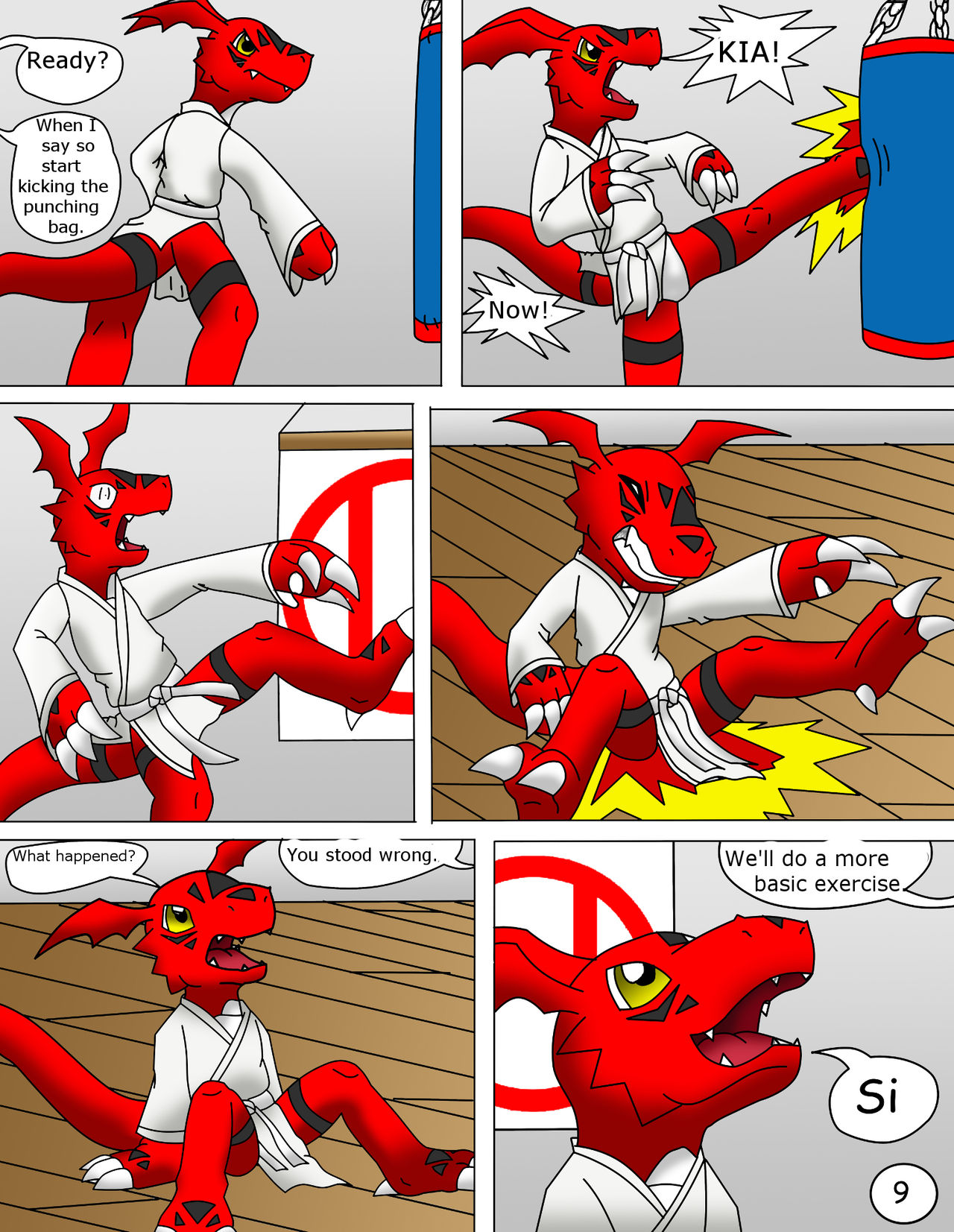 Guilmon Practica Karate page 10 full