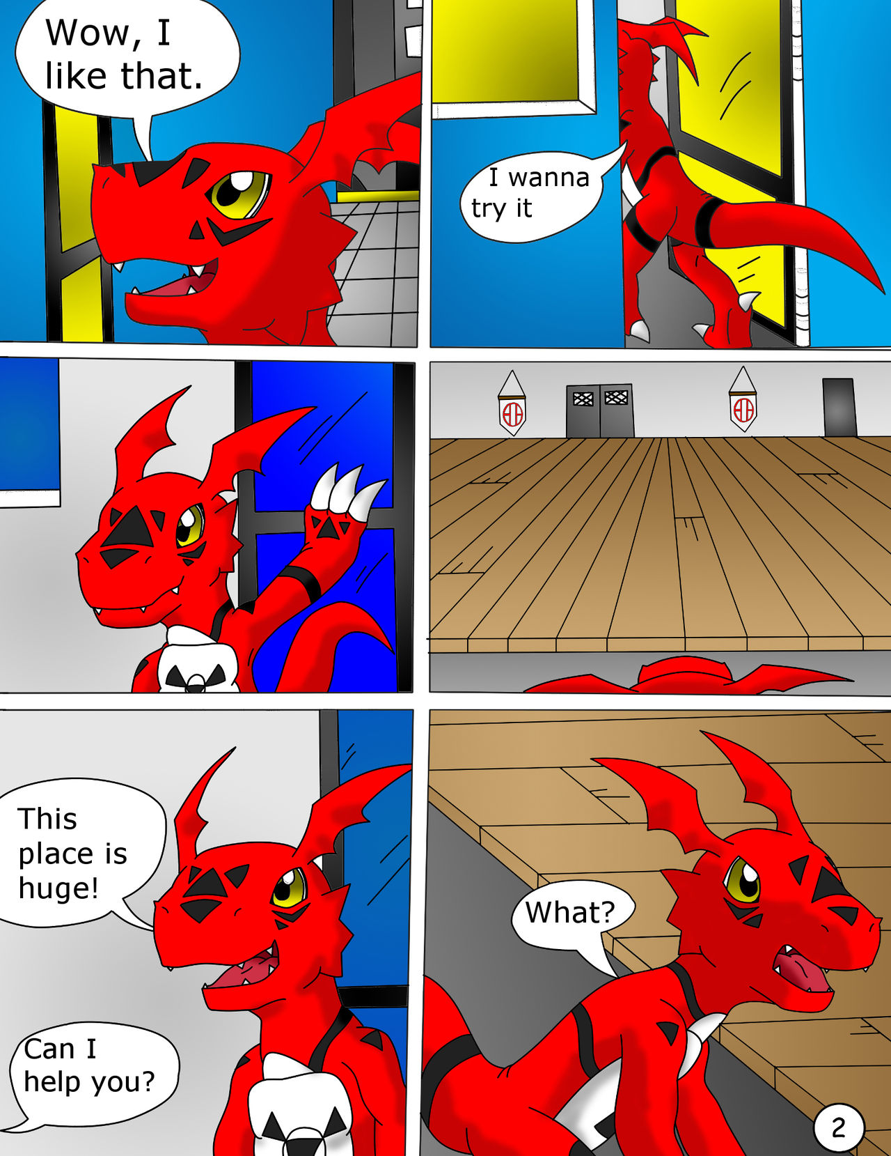 Guilmon Practica Karate page 3 full
