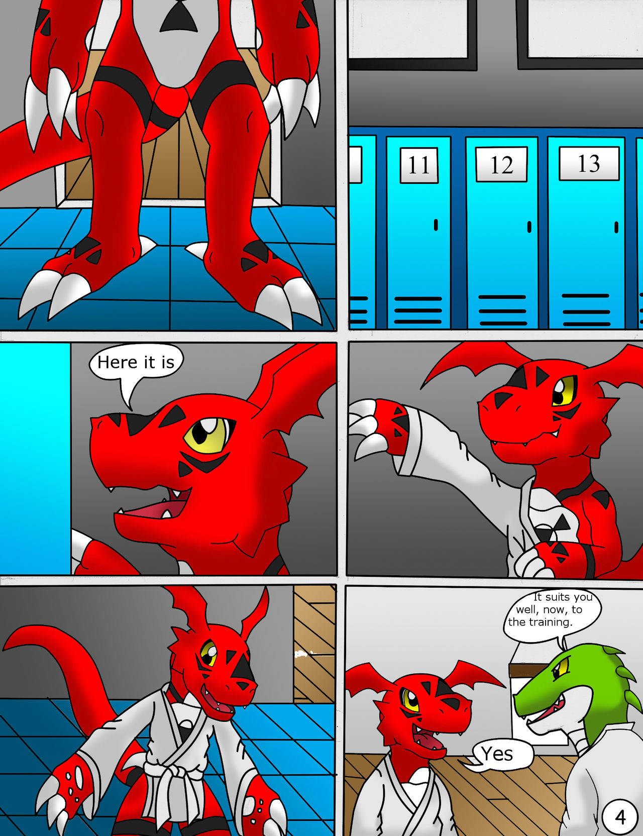 Guilmon Practica Karate page 5 full