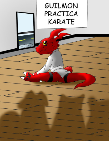 Guilmon Practica Karate cover